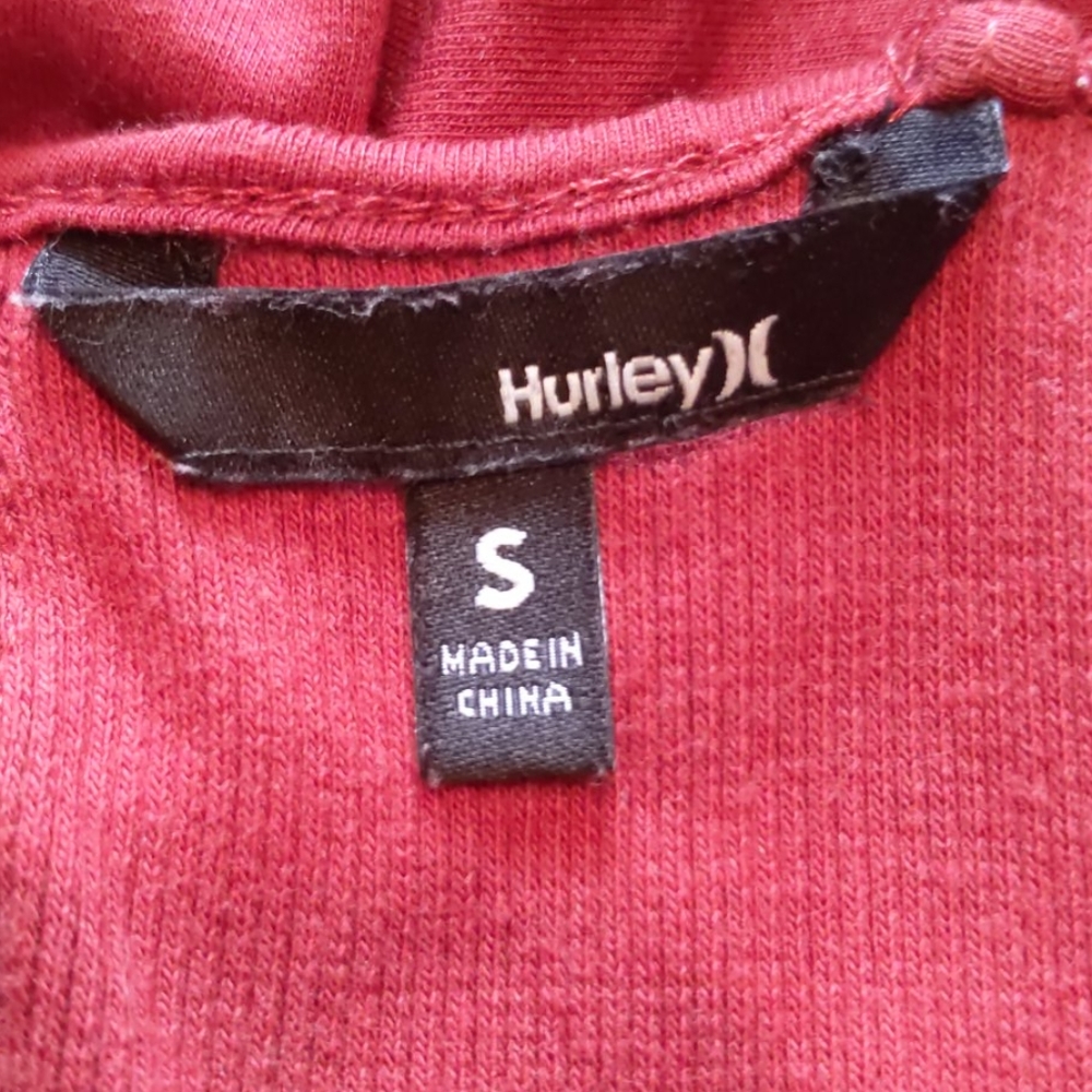 Hurley Red Tiered Sleeveless Cami Dress S - Picture 4 of 7